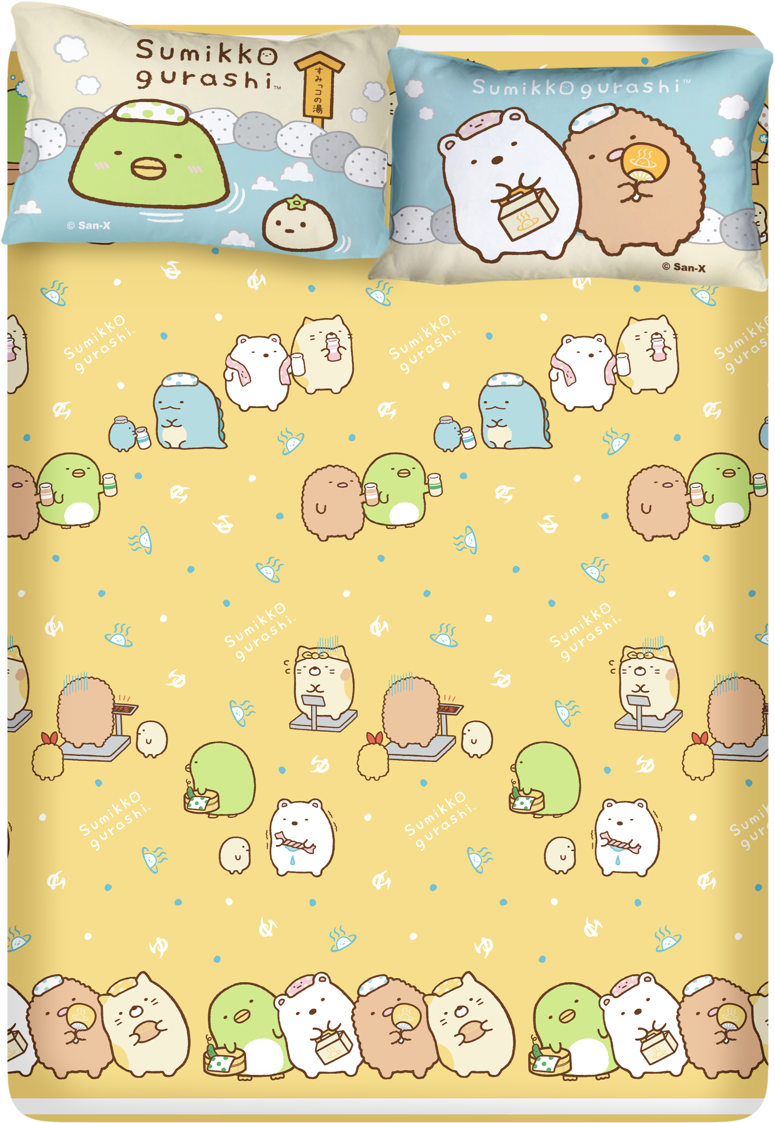 高密度纯棉卡通系列 - 角落小伙伴 #SG038