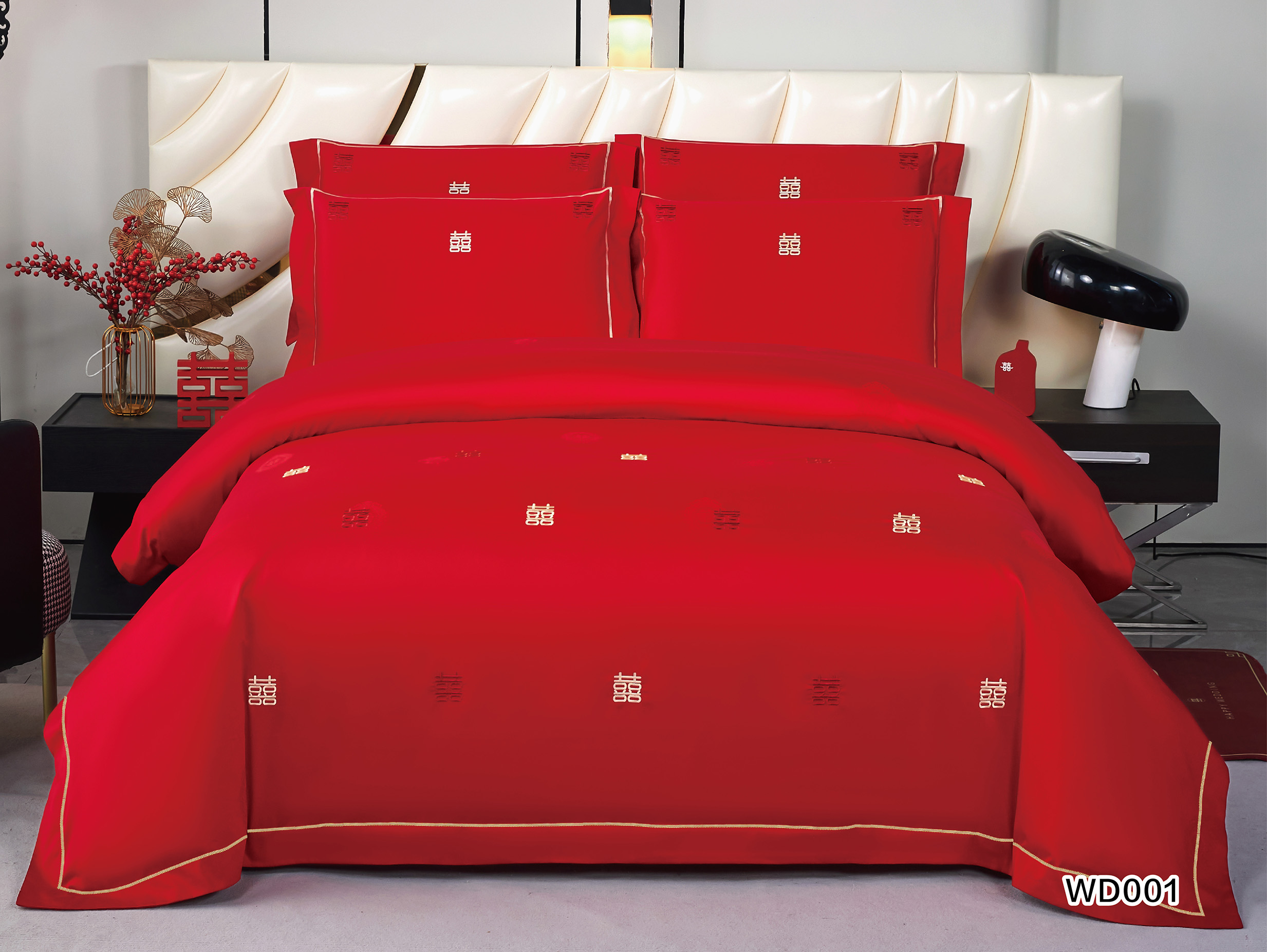 囍爱‧婚嫁系列 (100%长绒棉1980针)  #WD001