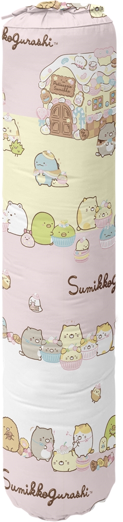 Swiss Sanitized®卡通抱枕 (蜜桃絨面) - 角落小夥伴  #SG057-PL