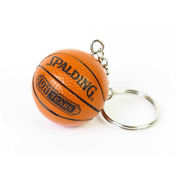 SPALDING 125th Basketball Key Chain