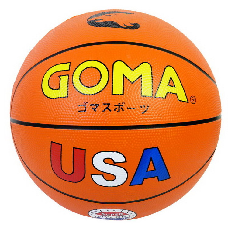 GOMA 7 号橙色胶篮球