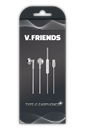 V.FRIENDS Type C Wired Earbuds (EARBUD-0018)