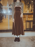 Velour Cami Dress 
