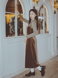 Velour Cami Dress 