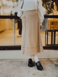 Pleated Midi Skirt 