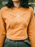  Embroidered Butterfly Hoodie