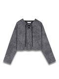  Wash Effect Hooded Sweatshirt