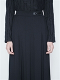 Pleated Midi Skirt 