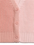  Colour Blocking Knit Cardigan
