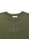  Patchwork Washed Sweater