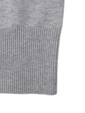 2-Way Zip High Neck Cardigan 