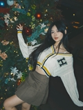  Embroidered Logo College Cardigan