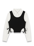  2in1 Set Shirt With Vest