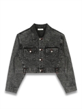  Red Stitching Denim Jacket