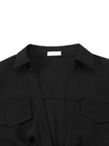 Twist Shirt With Cami Top Set 