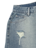  Wash Denim Shorts