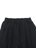 Elastic Waistband Wide Pants 