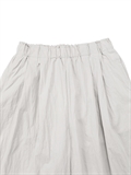 Elastic Waistband Wide Pants 