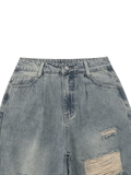  Washed Ripped Jeans