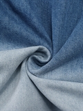 Denim Gradient Tiered Skirt 