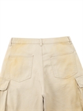  Washed Baggy Denim Shorts
