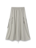 Adjustable Hem Cargo Skirt 