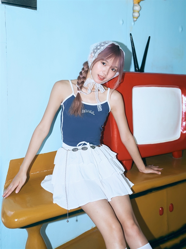 Contrast Colour Sporty Vest