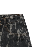  Distressed Denim Skirt