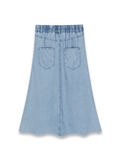  A-line Denim Skirt