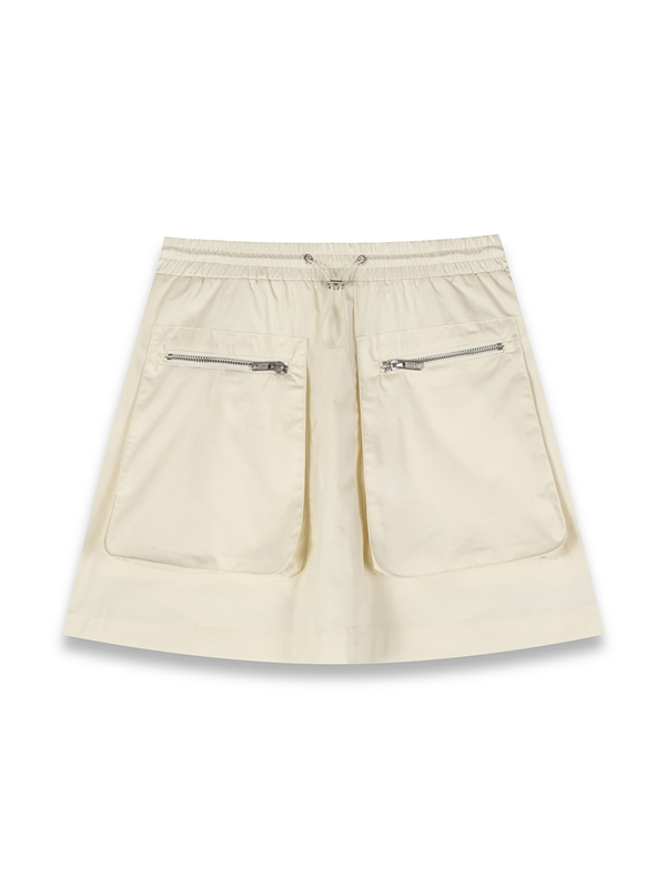 Front Pocket Mini Skirt