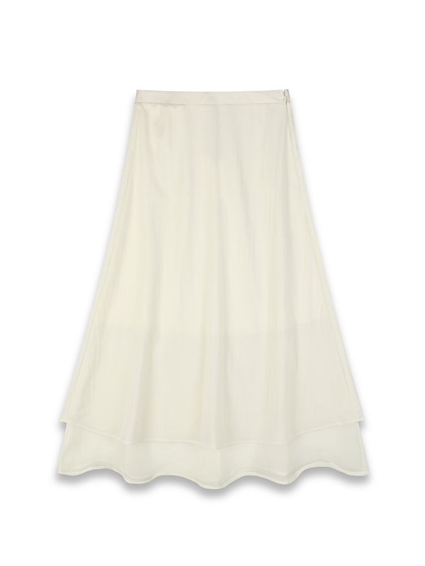 Layered Midi Skirt 