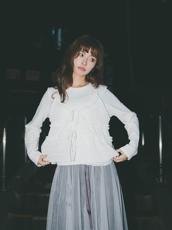 Ruffle Layered Cami Twin Set 