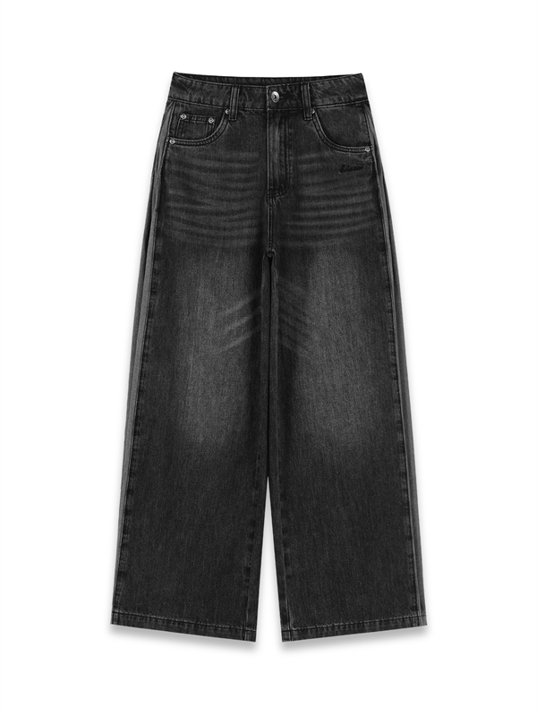 Adjustable Hem Width Jeans