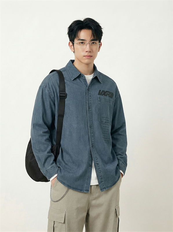 VXRD Oversized Washed Shirt