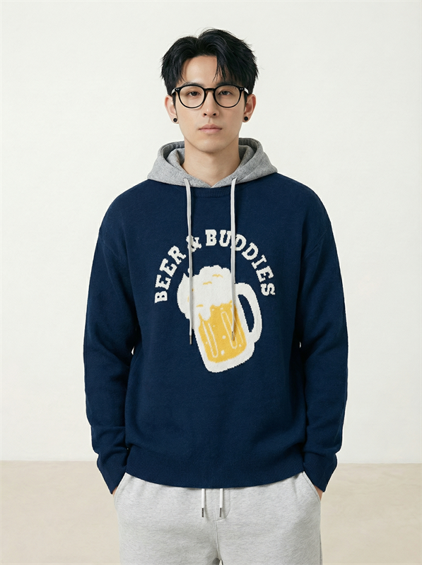 Beer & Buddies Knit Sweater