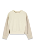  Contrast Sleeve Sweatshirt