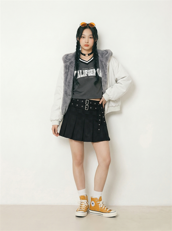 Reversible Faux Fur Jacket