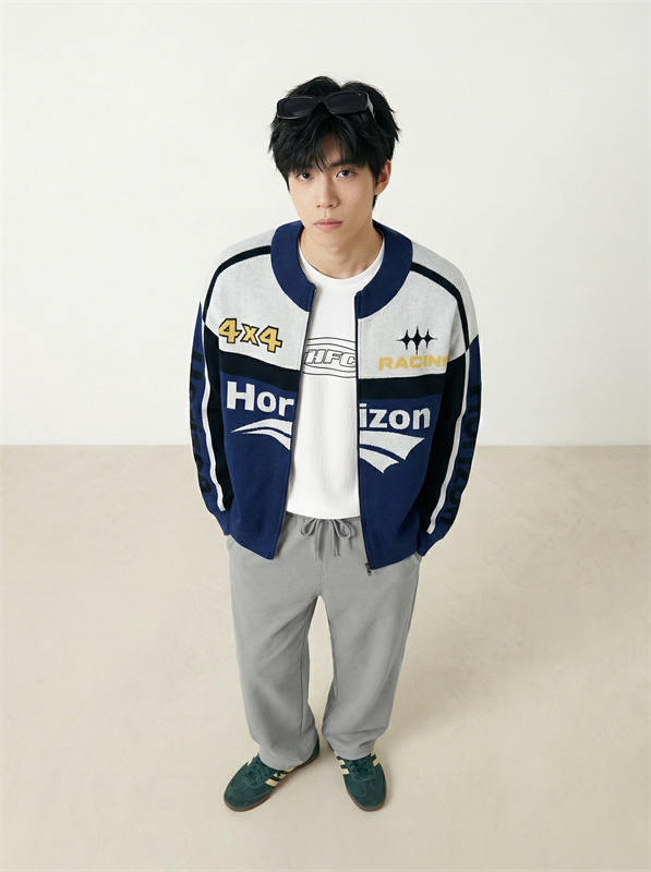 Racing Knit Jacket (Unisex)