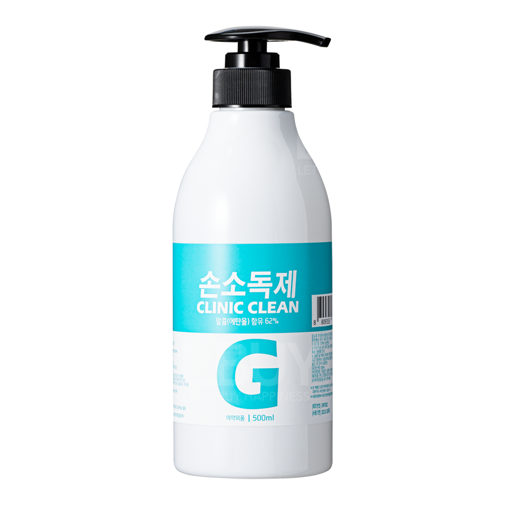 CLINIC CLEAN ANTI-VACTERIA HAND SANITIZER 500ML