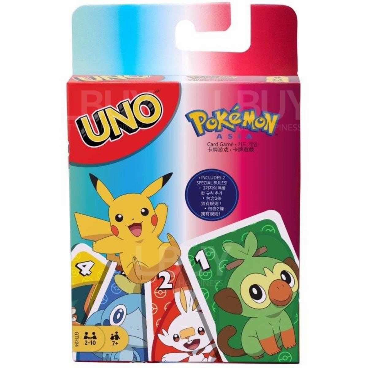 UNO Card Game (Pokemon) English Version