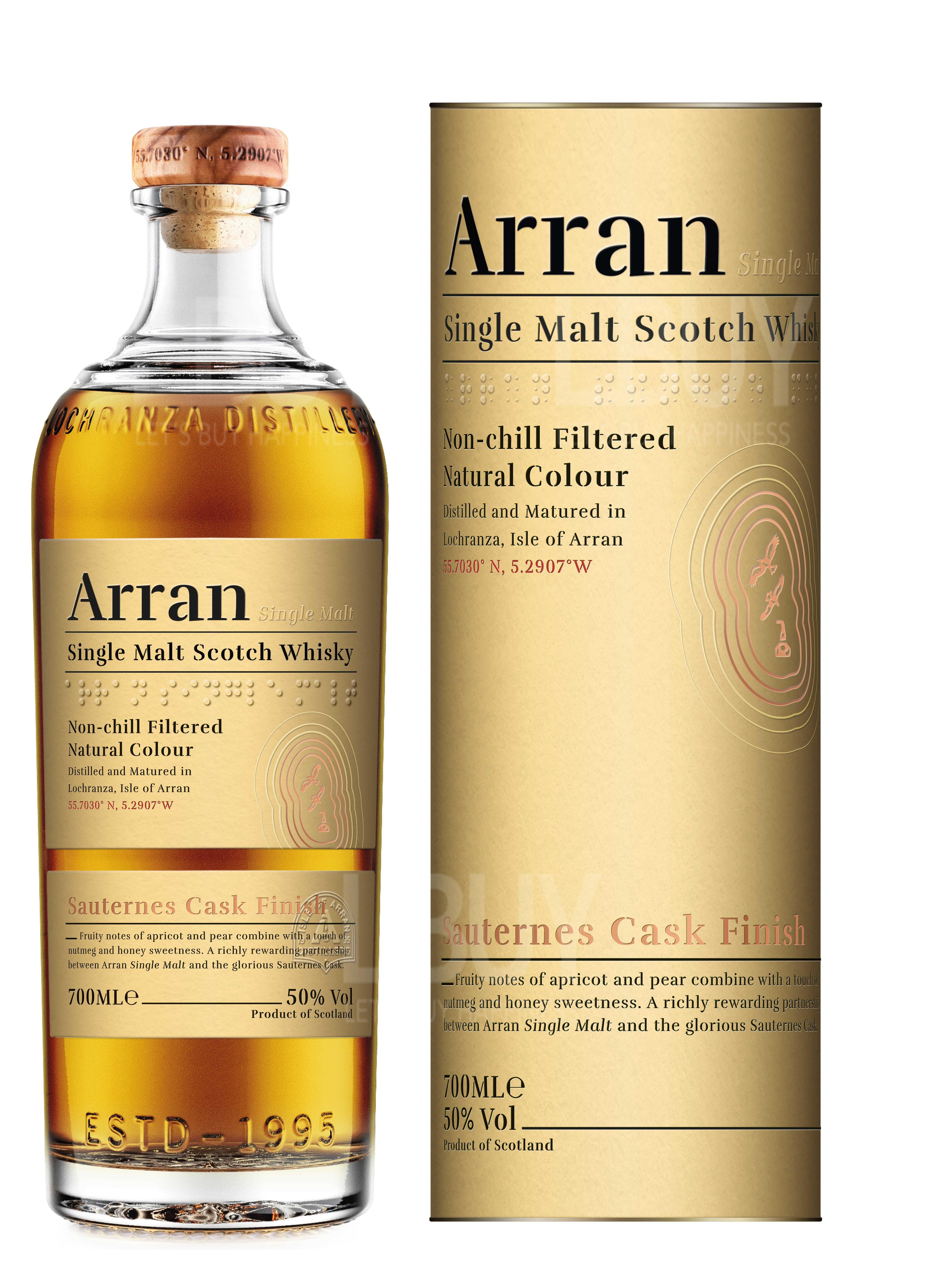 Arran Single Malt Sauternes Cask Finish  700ml
