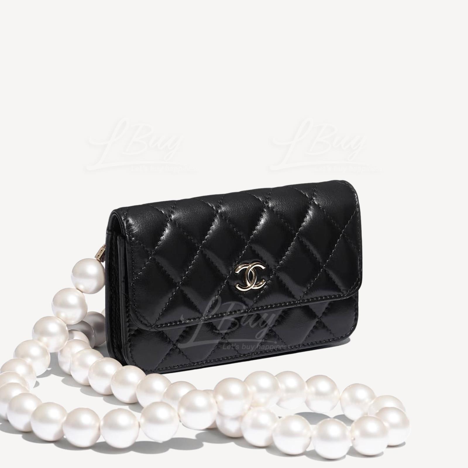 Chanel Clutch with Chain in imitation Pearls AP1898