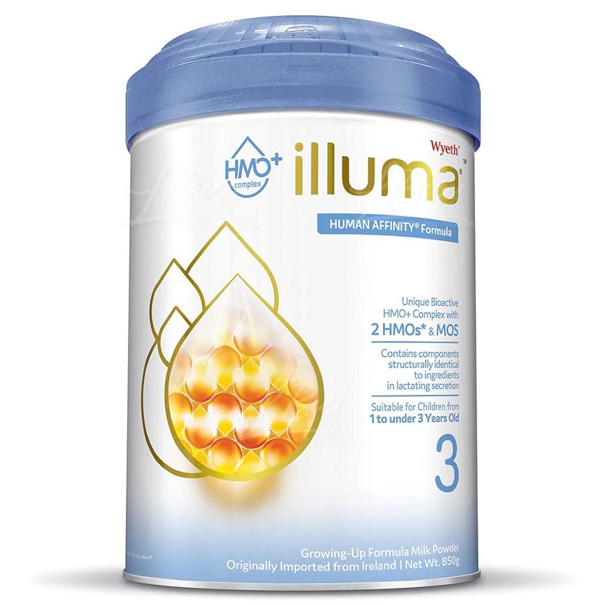 ILLUMA HMO+ (No. 3) Toddler Growth Formula Milk Powder 850G