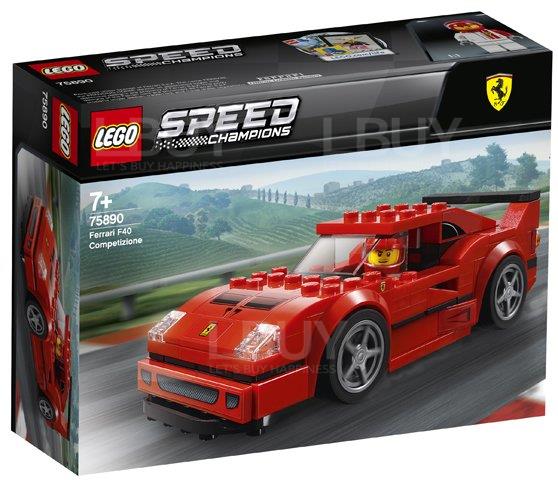 LEGO 75890 SPEED CHAMPIONS 法拉利 F40 Competizione 7+