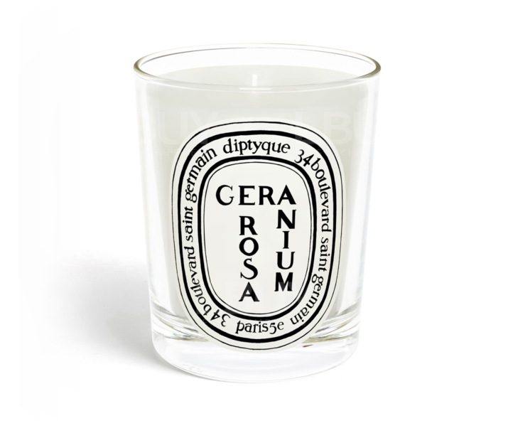Rose Geranium-Geranium Rosa Candle 190g