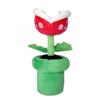 Super Mario系列 食人花 毛公仔 23cm