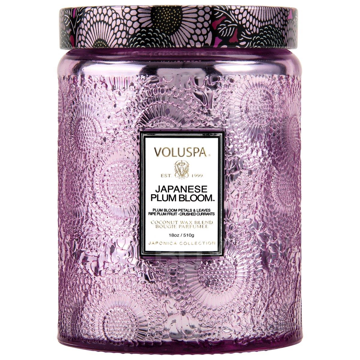 Japanese Plum Bloom - Large Jar Candle - 510g