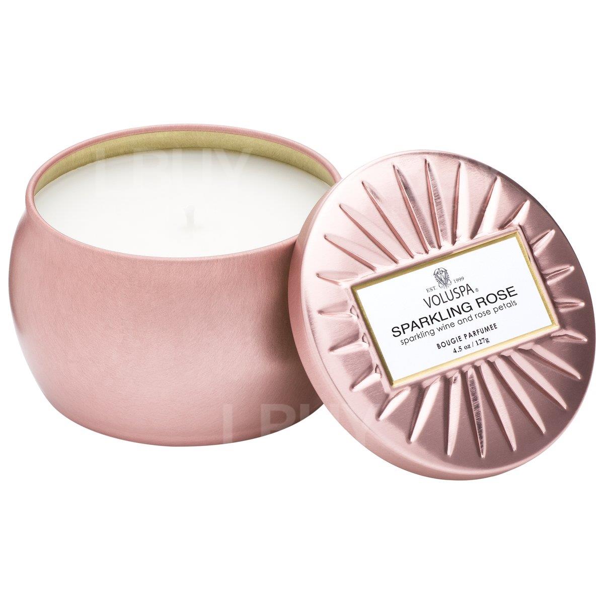Sparkling Rose - Mini Tin Candle - 127g