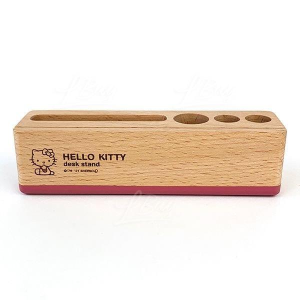 Hello Kitty 木製筆座