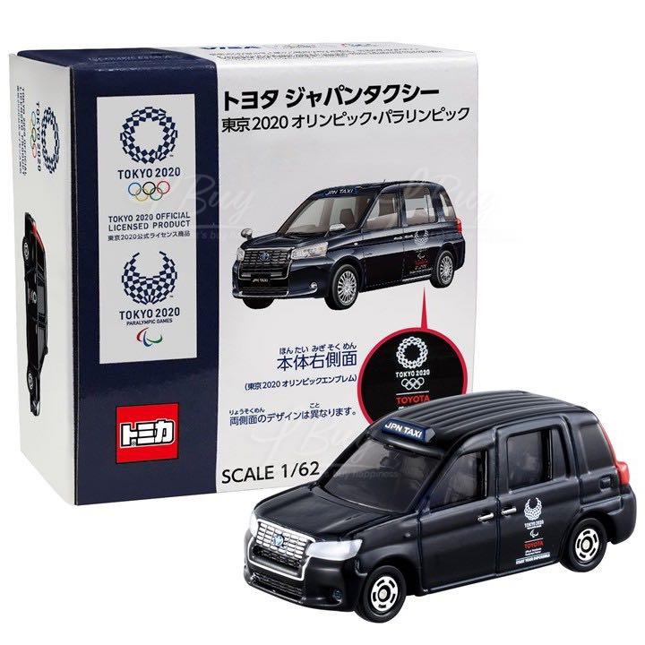 Tomica Toyota Japan taxi Tokyo 2020 Olympic and Paralympic